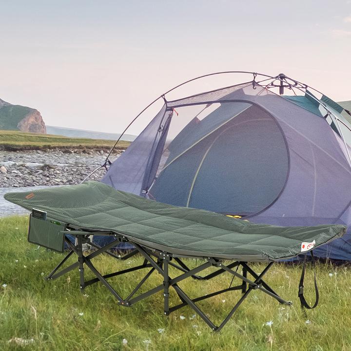 Image du produit Outsunny Lit de camp pliable avec sac