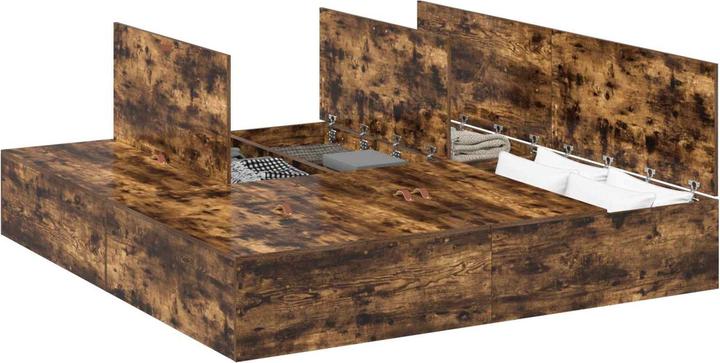 Actual product image vidaXL Aufbewahrungsbettgestell (200 x 200 cm)