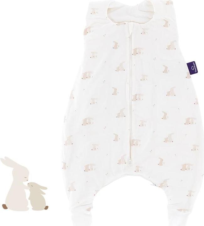 Actual product image Träumeland Baby all-year sleeping bag Jumper Hophop Bunny size 104 (104 cm, 2.5 TOG, All-season)