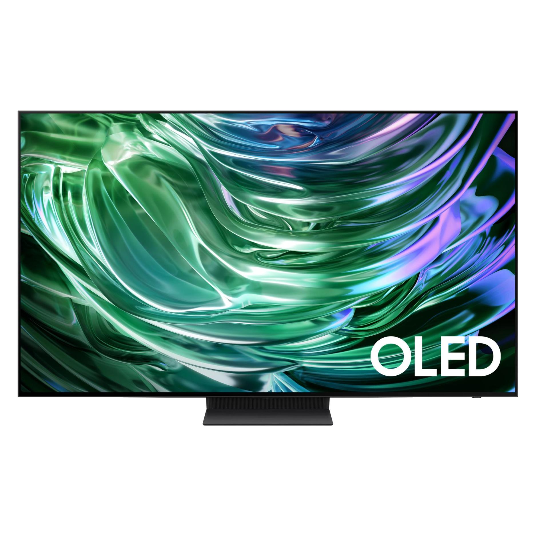 Samsung TV Set 83" OLED/4K/Smart 3840x2160 Wireless LAN Bluetooth Tizen Black QE83S90DAEXXH (83", S9