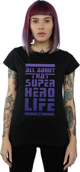 Produktbild Avengers Endgame Superhelden Leben Baumwolle TShirt (L)