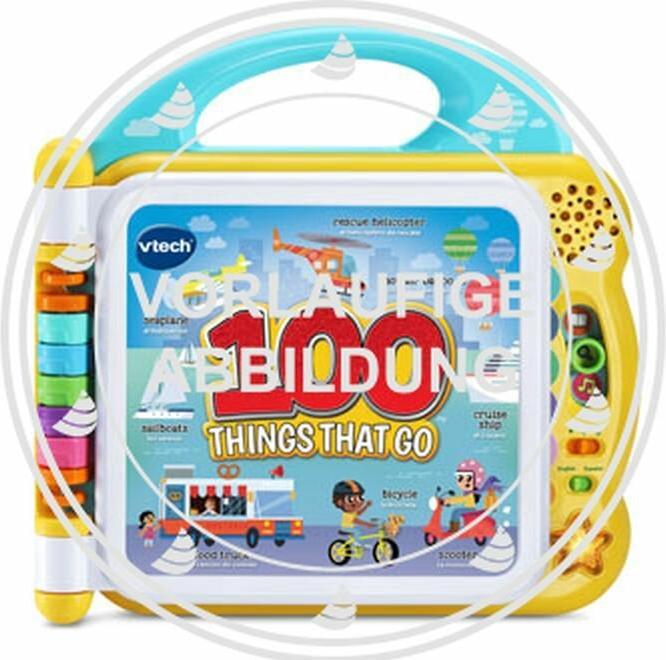 Produktbild VTech Mein 100-Wörter-Buch: Fahrzeuge & Fortbewegungsmittel (Englisch, Deutsch)