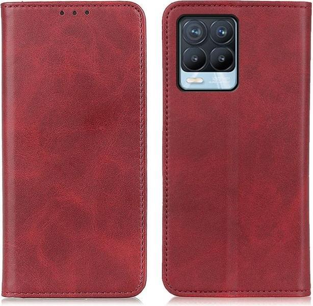 Actual product image MU Classic Classic V Leather Bookcover Series (realme 8, Realme 8 Pro)