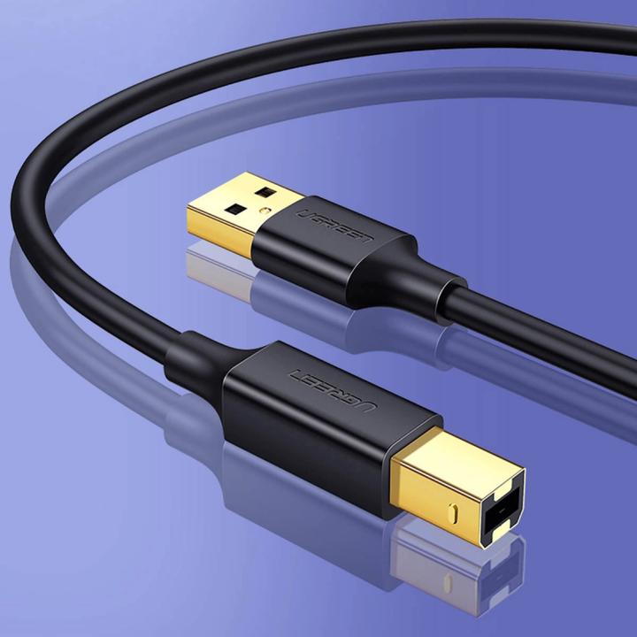 Actual product image Ugreen USB A – USB B (5 m, USB 2.0)