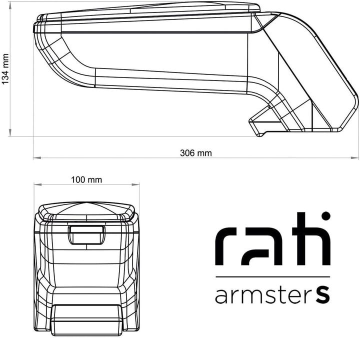 Actual product image Armster Armrest C05325A