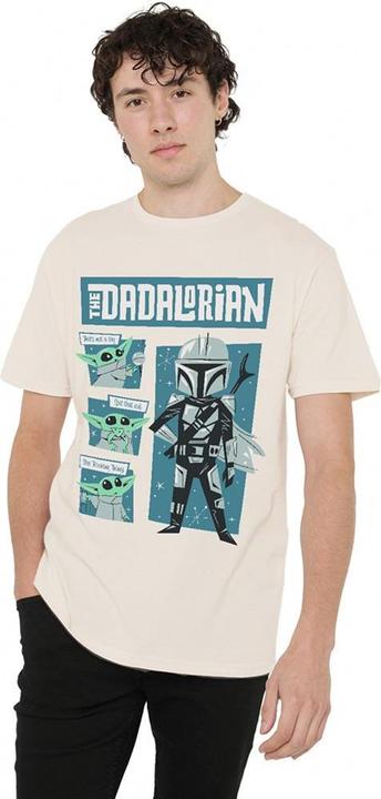 Image du produit Star Wars - T-shirt motif Grogu motif/style Rétro FATHER DADALORIAN - Adulte (S)