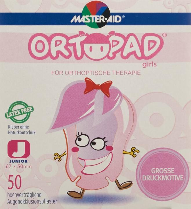 Immagine prodotto Master Aid Eye Patch Junior Girls 50 pezzi (50 x)