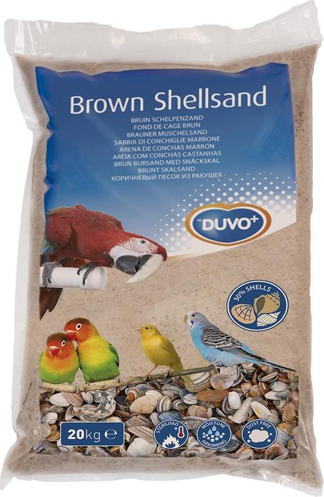 Actual product image Duvoplus bird cage base sand