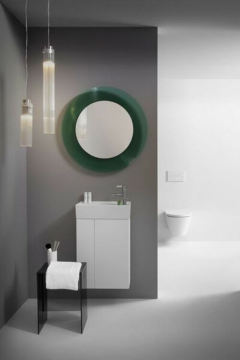 Actual product image Laufen Kartell vanity unit, 1 door, hinge right, 440x600x270mm, for WT 815334, H407518033