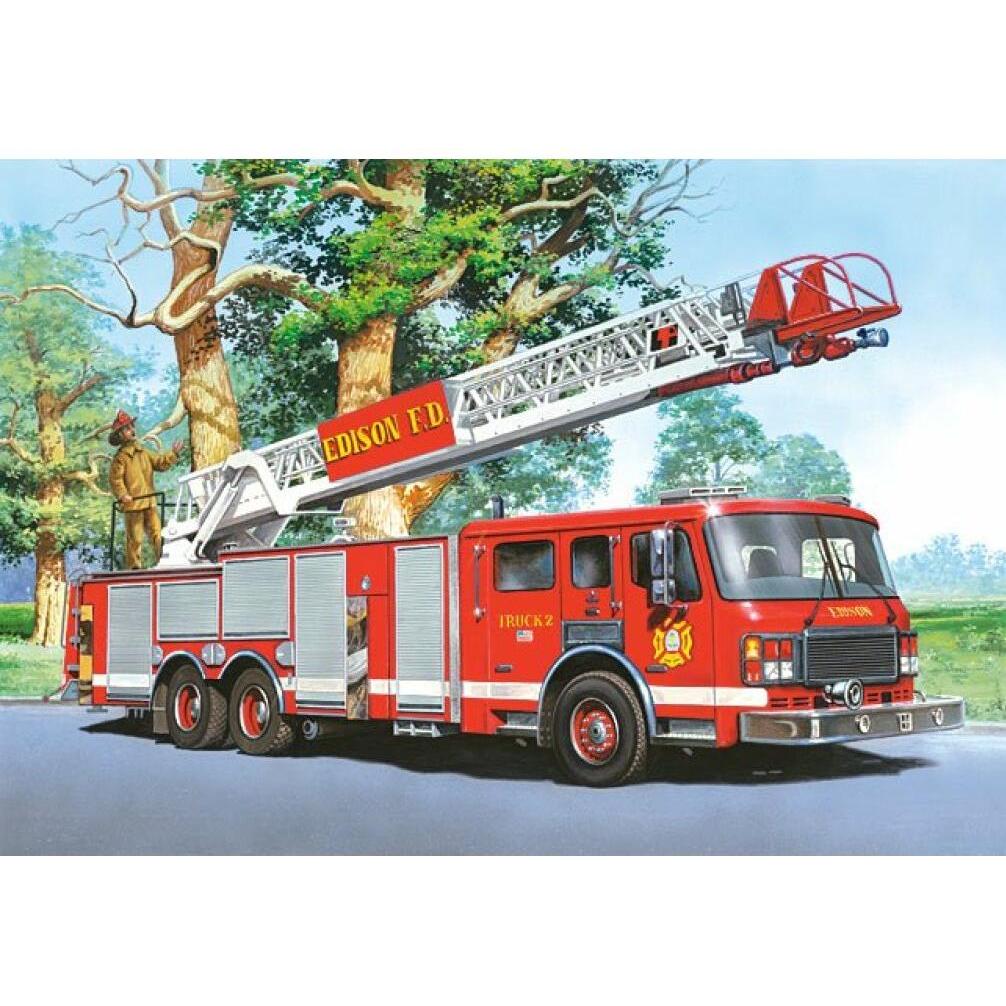 Thumbnail - Castorland Fire Engine, Puzzle 60 Teile (60 Teile)