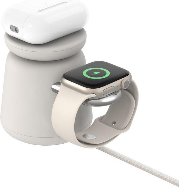 Image du produit Belkin Station de charge BoostCharge Pro 2-en-1 Qi2 (15 W)