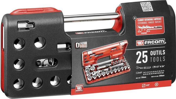 Produktbild Facom Steckschlüsselsatz metrisch 1/