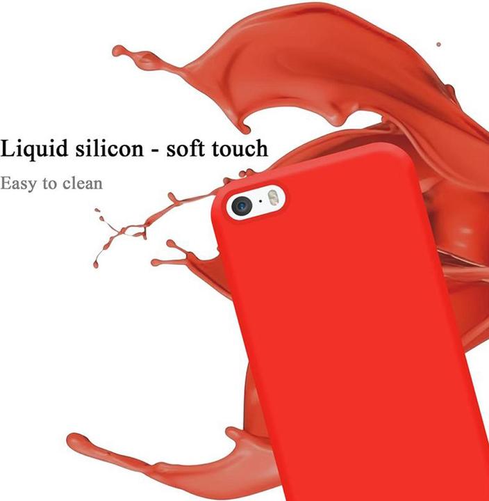 Produktbild Cadorabo TPU Liquid Silicone Case Cover (Apple iPhone 5)