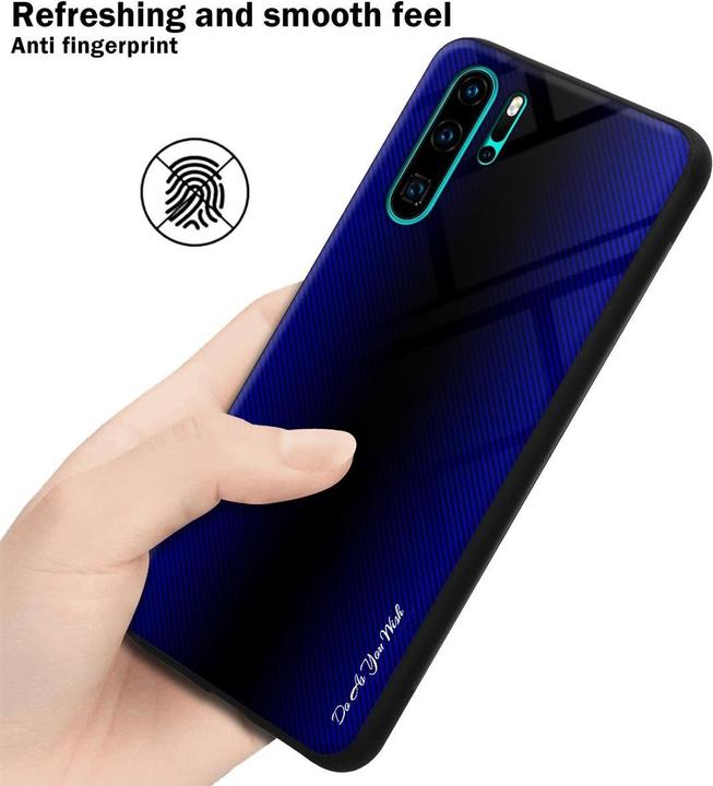 Immagine prodotto Cadorabo Copertura di vetro a strisce in TPU (Huawei P30 Pro)
