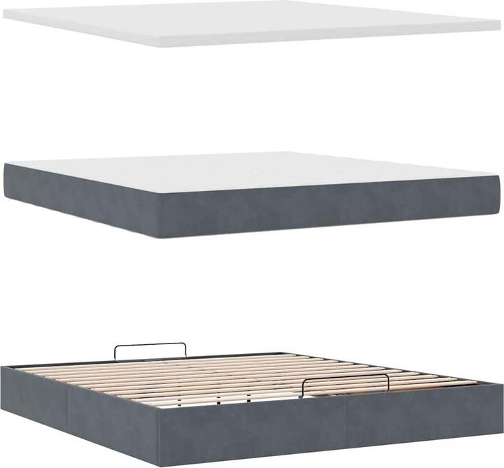 Produktbild vidaXL Ottoman-Bett (160 x 200 cm)