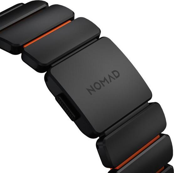 Actual product image Nomad Stratos Band (44 mm, 45 mm, 46 mm, 49 mm, FKM, Titanium)