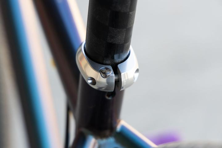 Produktbild Chris King Sattelklemme, 34.9mm, silver