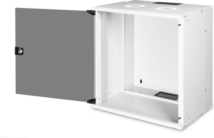 Immagine prodotto Digitus Alloggiamento a parete 19" 12U, SOHO PRO 592 x 540 x 400 mm, grigio (12 HE, Rack da 19 pollici)