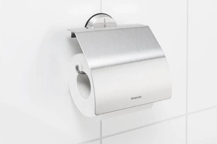 Actual product image Brabantia 427626 Toilet roll holder wall mounted stainless steel