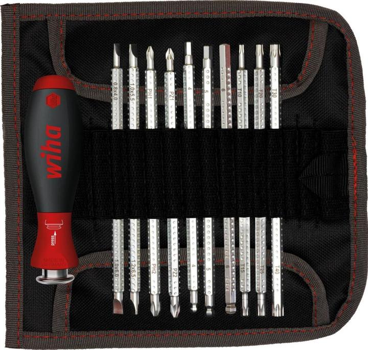 Produktbild Wiha System 6 (Innensechskant, Phillipps-Kreuzschlitz (PH), Pozidriv-Kreuzschlitz (PZ), Schlitz)