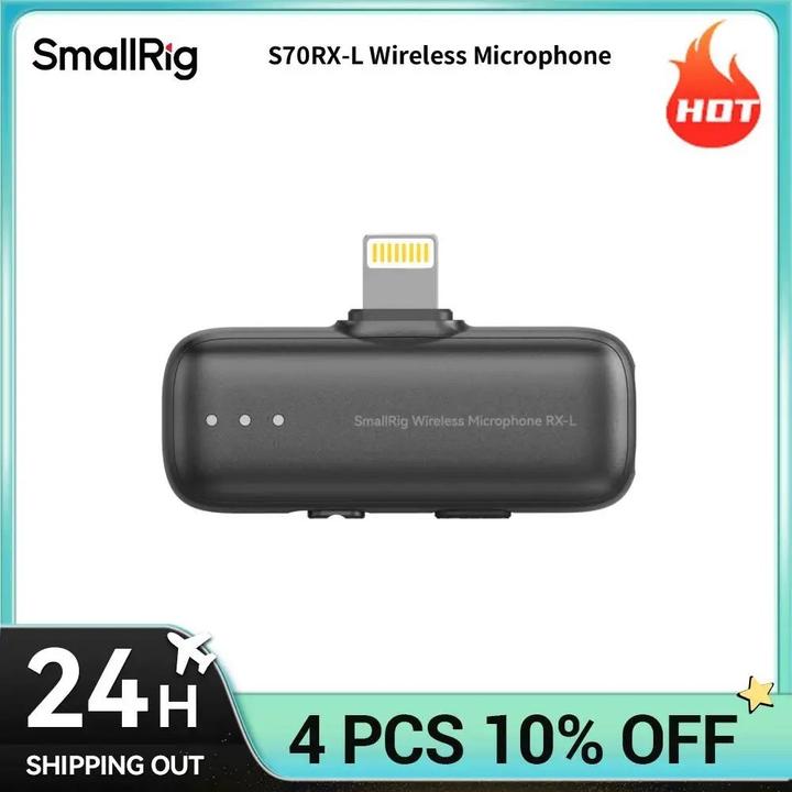 Actual product image SmallRig 5784 S70RX-L Wireless Microphone Receiver (White)