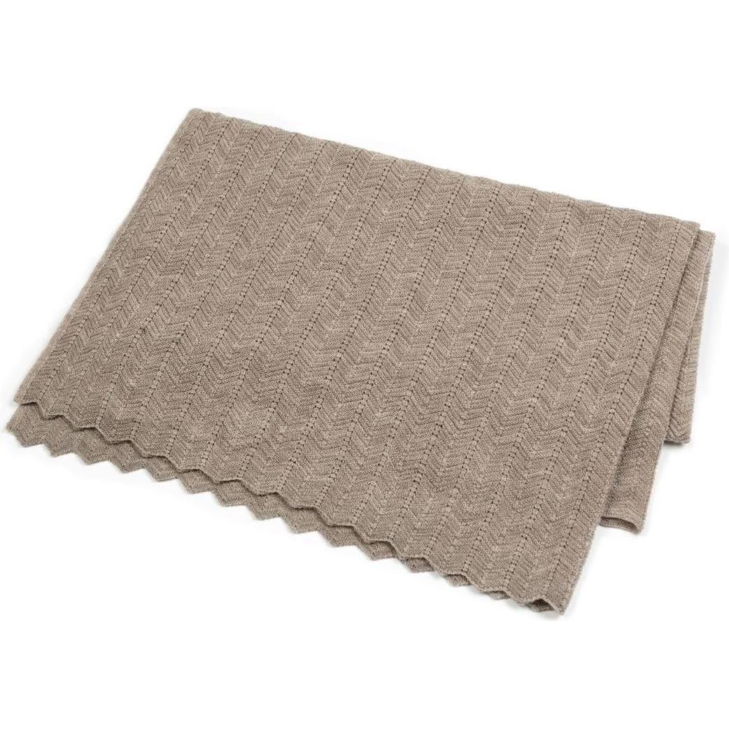 Smallstuff, Babydeken, Babydeken Visgraat Merino Wol (100 x 80 cm)
