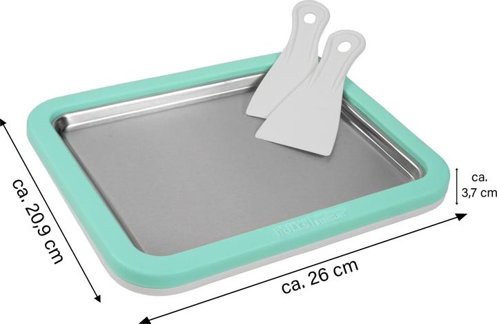 Actual product image Stoneline Ice Cream Rolls Maker, ice cream platter for homemade ice cream | Mint