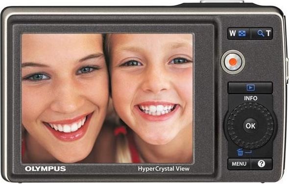 Immagine prodotto Olympus Mju 9010, 14MP, zoom 10x, memoria interna 2GB, nero (1/2,3'')