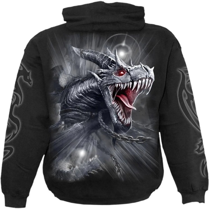 Immagine prodotto Spiral Dragon's Cry Felpa con Cappuccio Adulto Unisex (M)