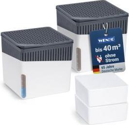 Produktbild Wenko 2 Cube Raumentfeuchter, 2x 500,0 g (40 m²)