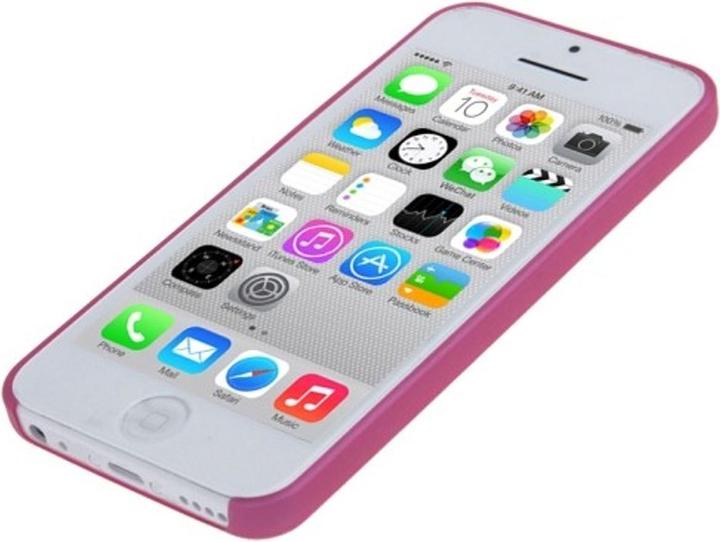 Produktbild König Design Schutzhülle Case Ultra Dünn 0,3mm für Handy Apple iPhone 5C Pink (Apple iPhone 5c)