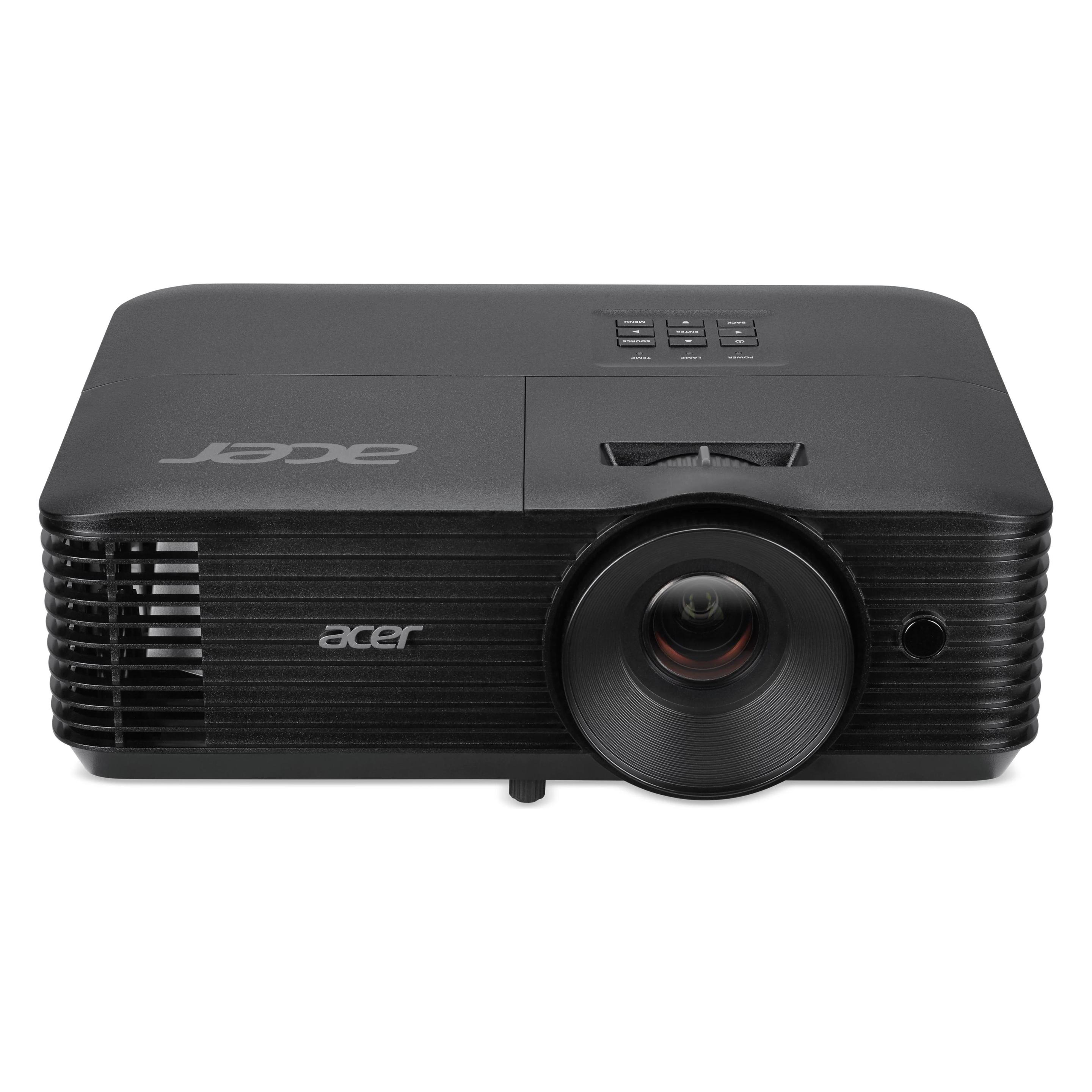 Acer X1228 XGA 1024X768 UHP (XGA, 4800 lm), Beamer, Schwarz