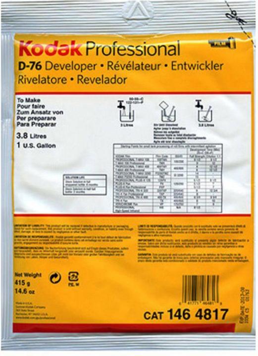 Produktbild Kodak film developer D-76 3.8L (powder)