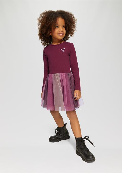 Image du produit S.Oliver Kleid Kleid mit Tüllrock und Stickerei (92)