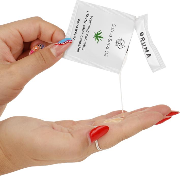 Image du produit Bruma Gel Deslizante Con Aceite De Semilla Efecto Calor Sabor Cannabis 6 ml