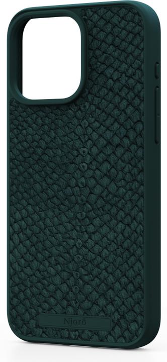 Produktbild Njord Salmon Leather Magsafe Case for iPhone 15 Pro Max, Green (Apple iPhone 15 Pro Max)