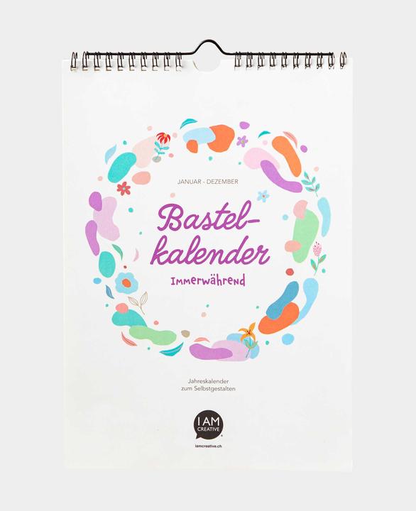 Produktbild I Am Creative Bastelkalender, Kalender zum Basteln, A4 (A4)