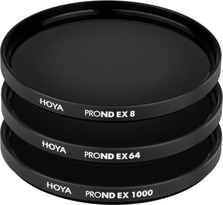 Produktbild Hoya PRO ND EX Filter Kit 8/64/1000 (67 mm, ND- / Graufilter)