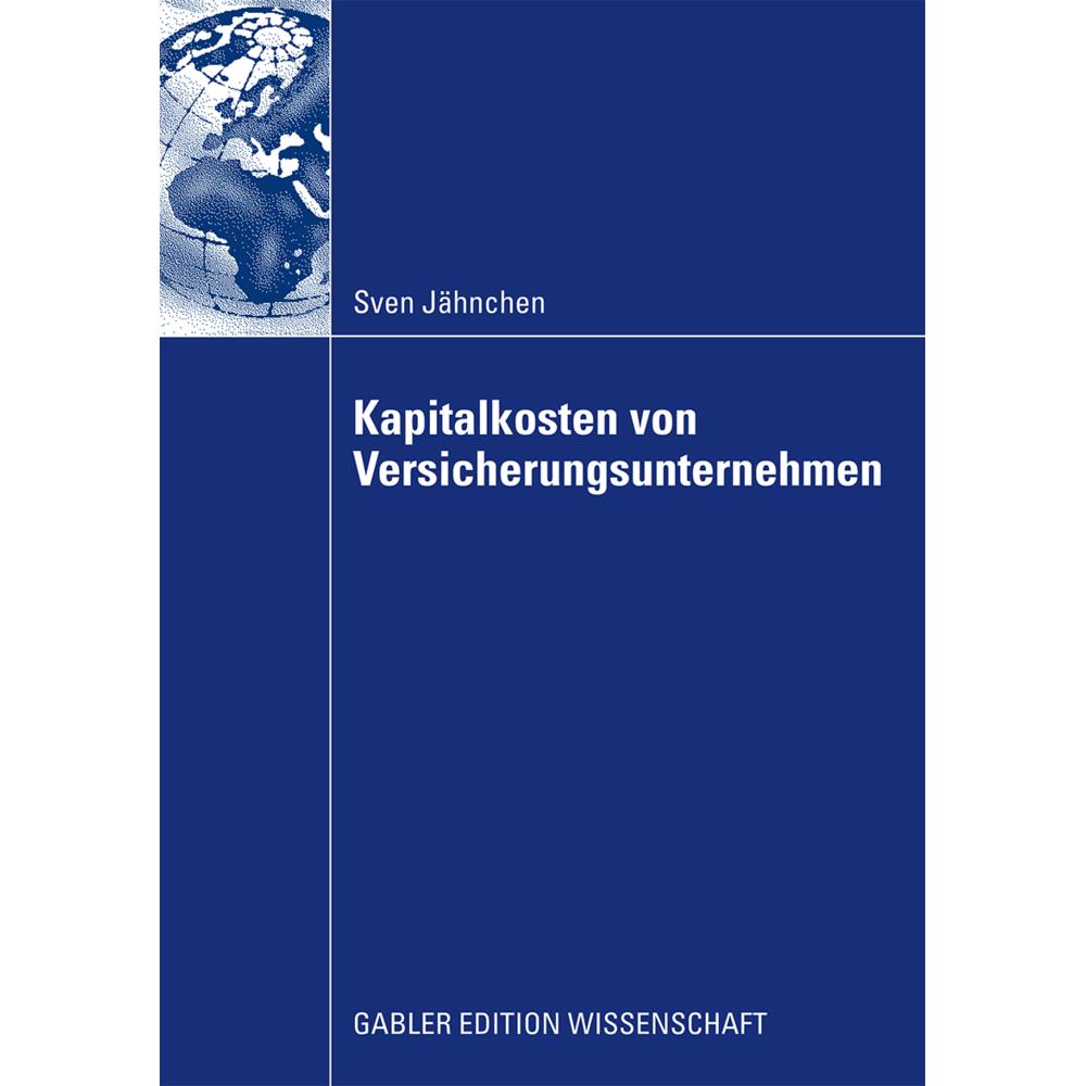 Kapitalkosten von Versicherungsunternehmen, Fachbücher