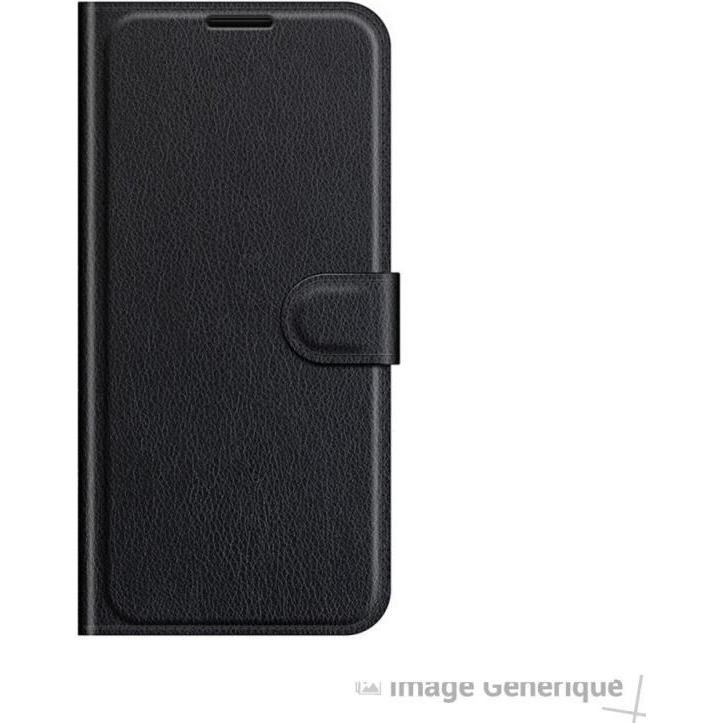 Nemo Equipment Étui à Rabat Similicuir pour Samsung Galaxy A14 4G/5G - Noir (En vrac) (Samsung Galaxy A14, Samsung Galax...