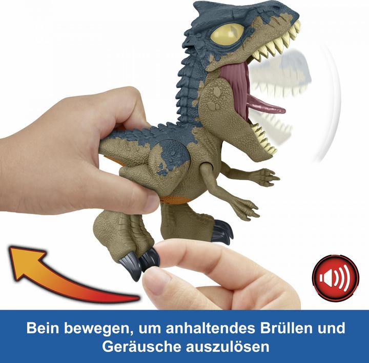 Actual product image Jurassic World Mega Roar - Allosaurus
