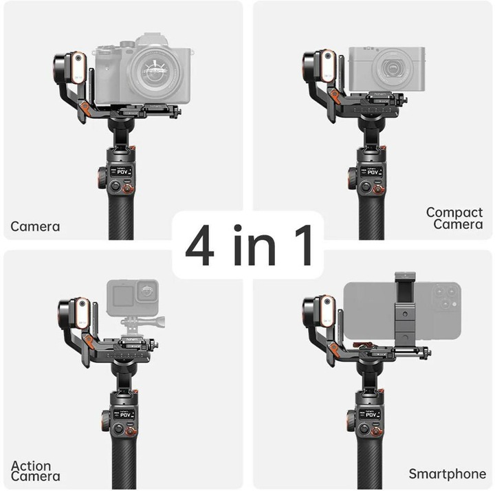 Actual product image Hohem iSteady MT2 (Single-lens reflex camera, 1.20 kg)