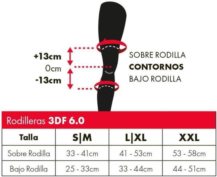Actual product image Leatt Knee protectors 3DF 6.0 (S, M, Knee pad, Pair)