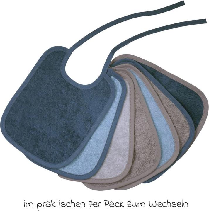 Produktbild Lätzchen Binde-Lätzchen 7er Pack 20 x 25 cm - Sta
