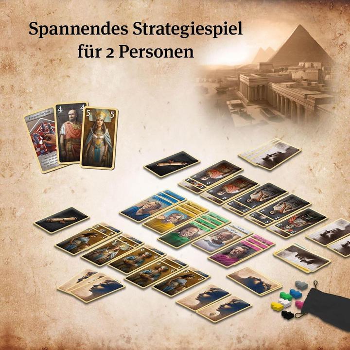 Actual product image Kosmos Caesar & Cleopatra (German, 2 Players)