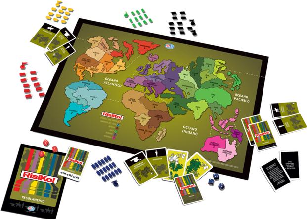 Actual product image Spin Master RisiKo! (Italian, 3 - 6 Players)