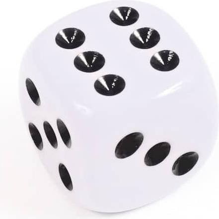 Actual product image ASS Altenburg 22599217 - 100x dice, ivory colored