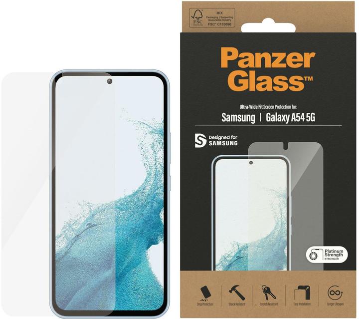 Produktbild PanzerGlass Classic Fit (1 Stück, Samsung Galaxy A54 5G)