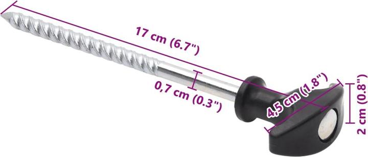 Image du produit vidaXL Zelthering