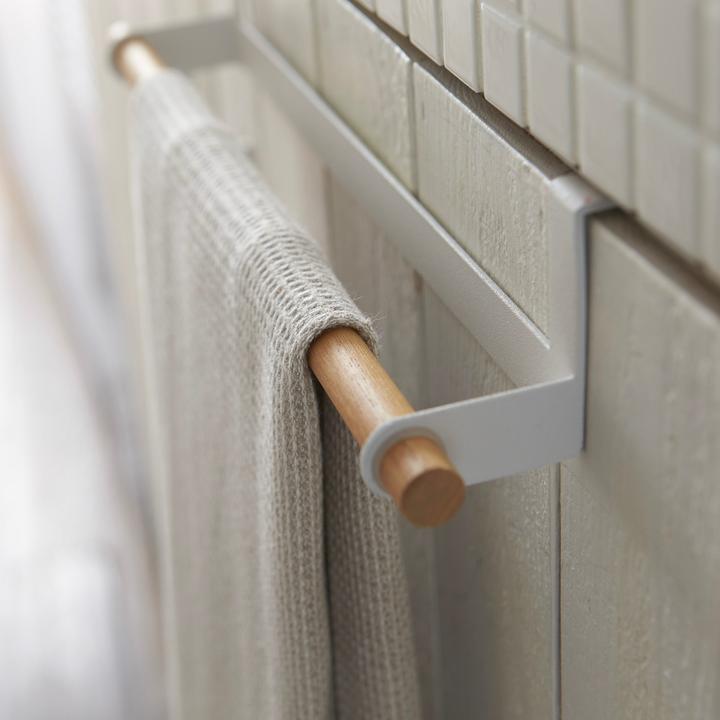Actual product image Yamazaki Wide towel rail TOSCA